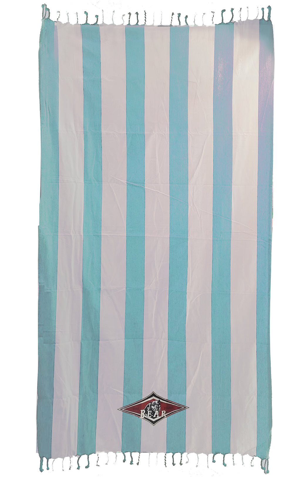 BEAR SURFBOARDS FOUTA BEACH TOWEL ARUBA BLUE