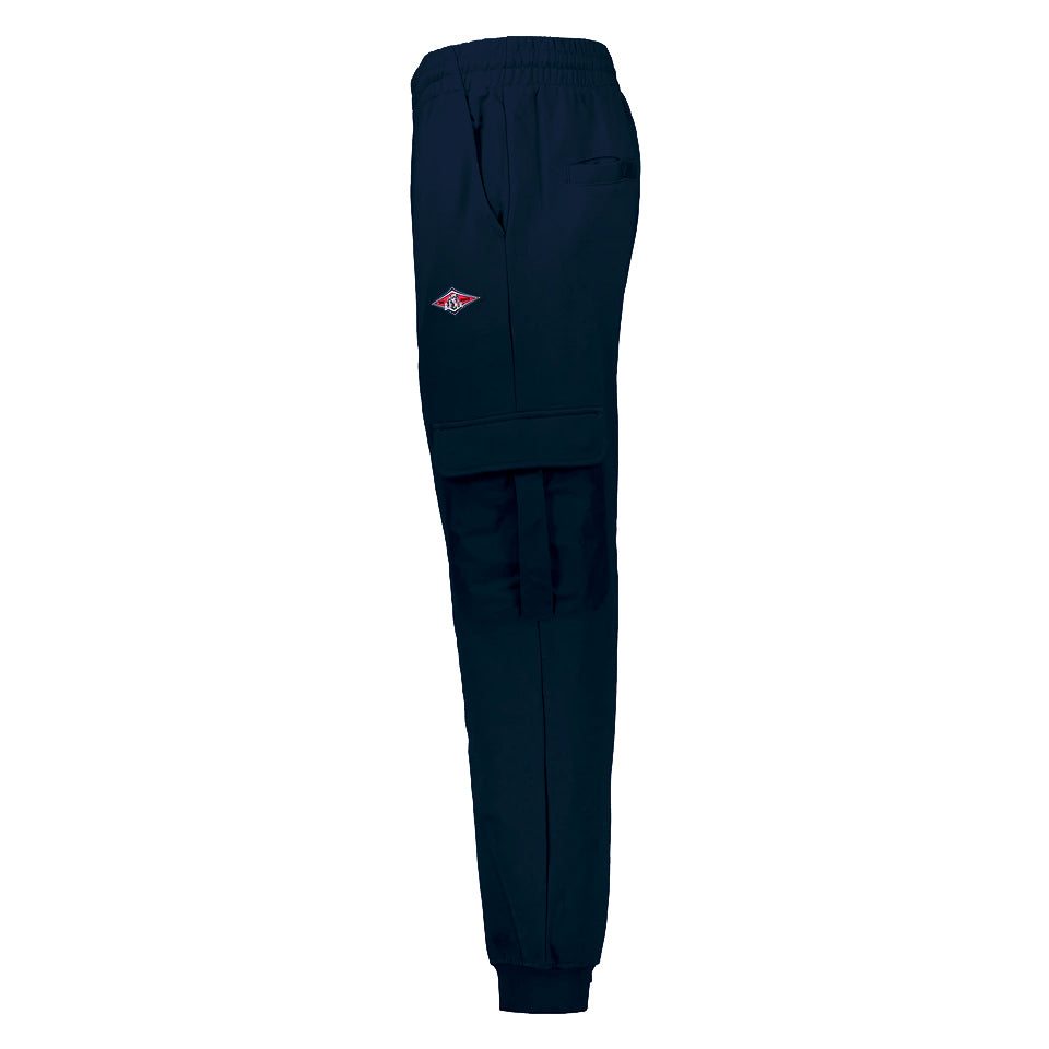 BEAR SURFBOARDS CARGO PANTS SMALL LOGO SKY CAPTAIN