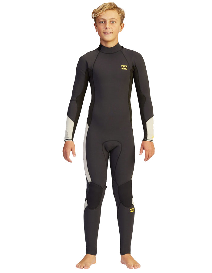 BILLABONG ABSOLUTE 5/4 MM BACK ZIP BOYS 8-14