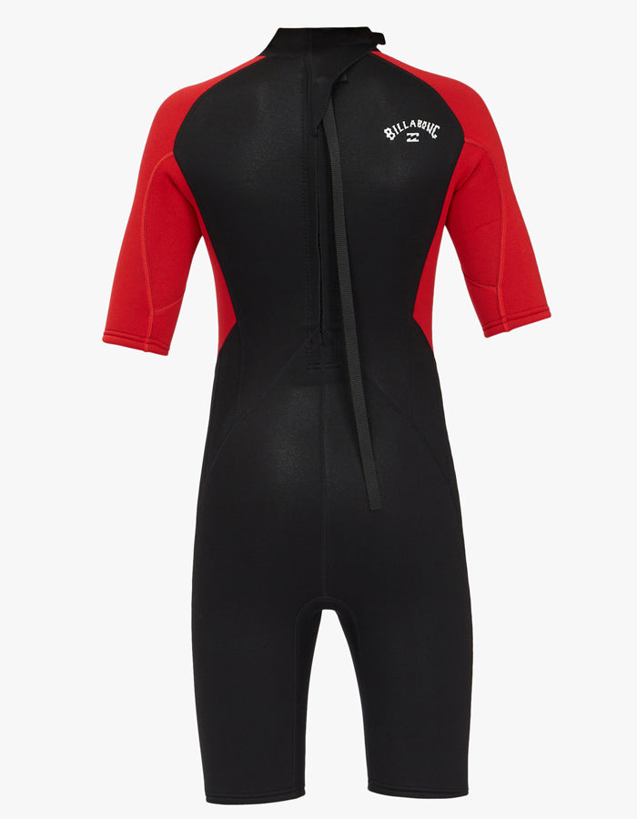 BILLABONG INTRUDER SHORT 2/2 MM BACKZIP BOYS RED