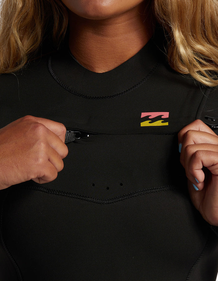 BILLABONG 5/4 SYNERGY CHEST ZIP WETSUIT FOR WOMEN