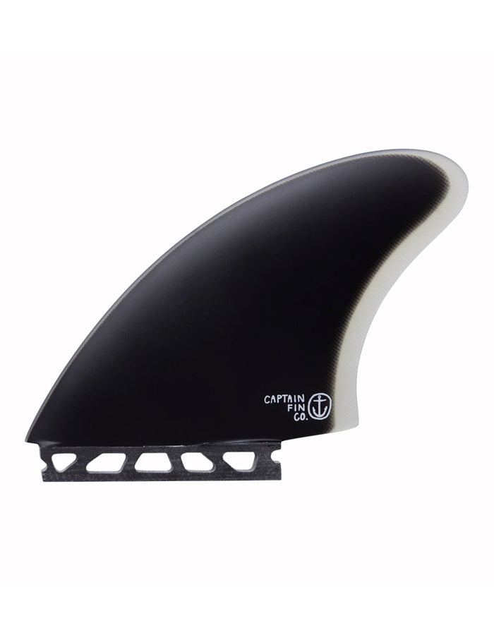 CAPTAIN FIN CF KEEL TWIN BLACK SINGLE TAB