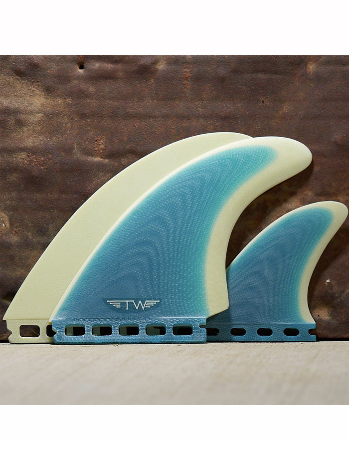 CAPTAIN FIN TYLER WARREN TW TWIN ESPECIAL SINGLE TAB TURQUOISE