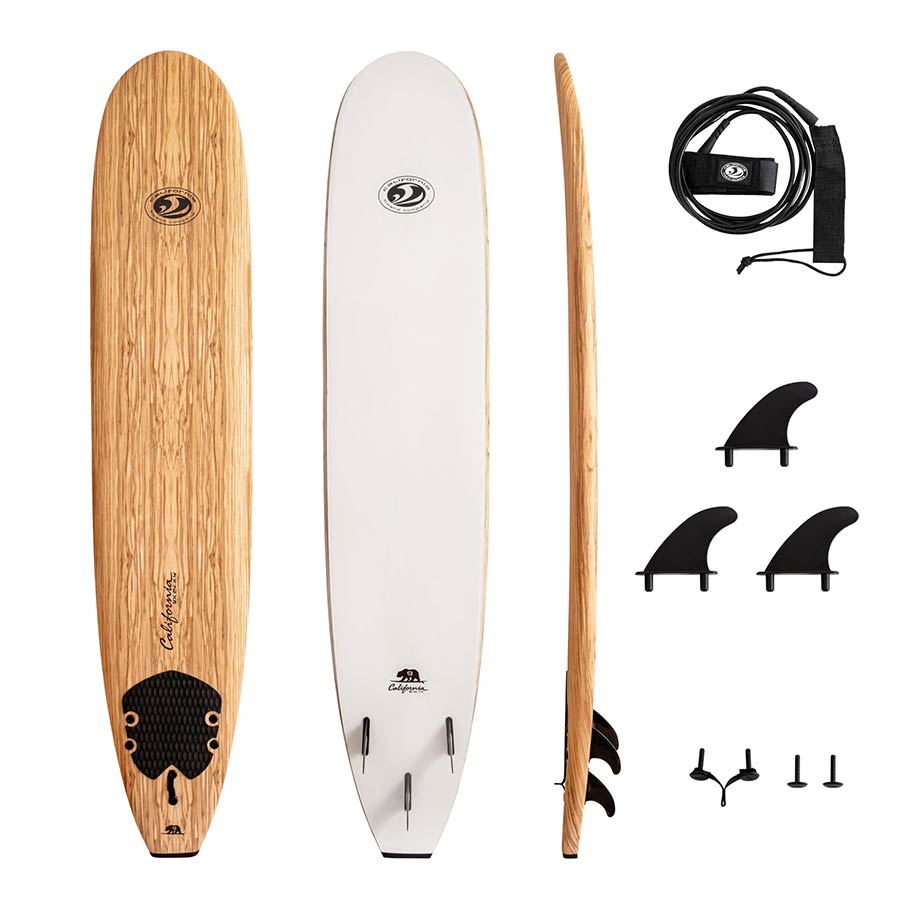 CBC 9'0'' LONGBOARD CAL BEAR SERIES SOFTBOARD