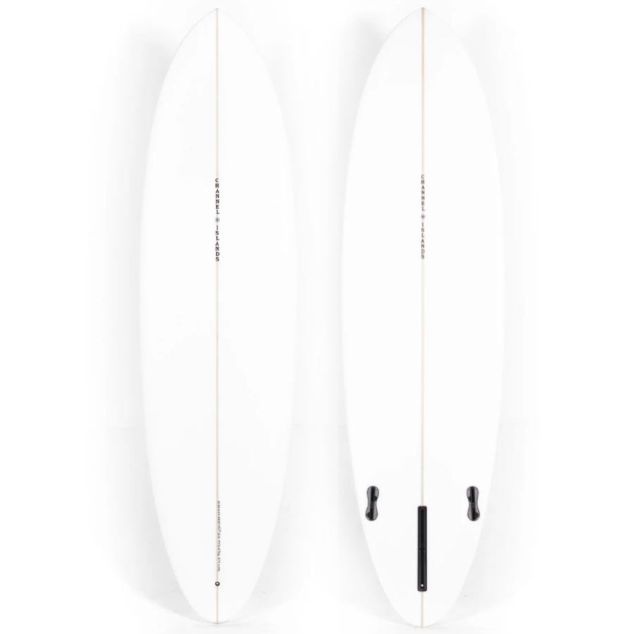 CI MID CHANNEL ISLANDS SURFBOARD MID LENGTH WHITE