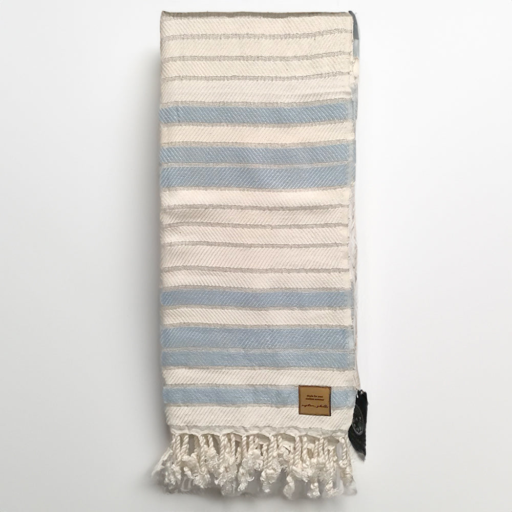 CUSTOM SHELLS BEACH TOWEL BAMBOO