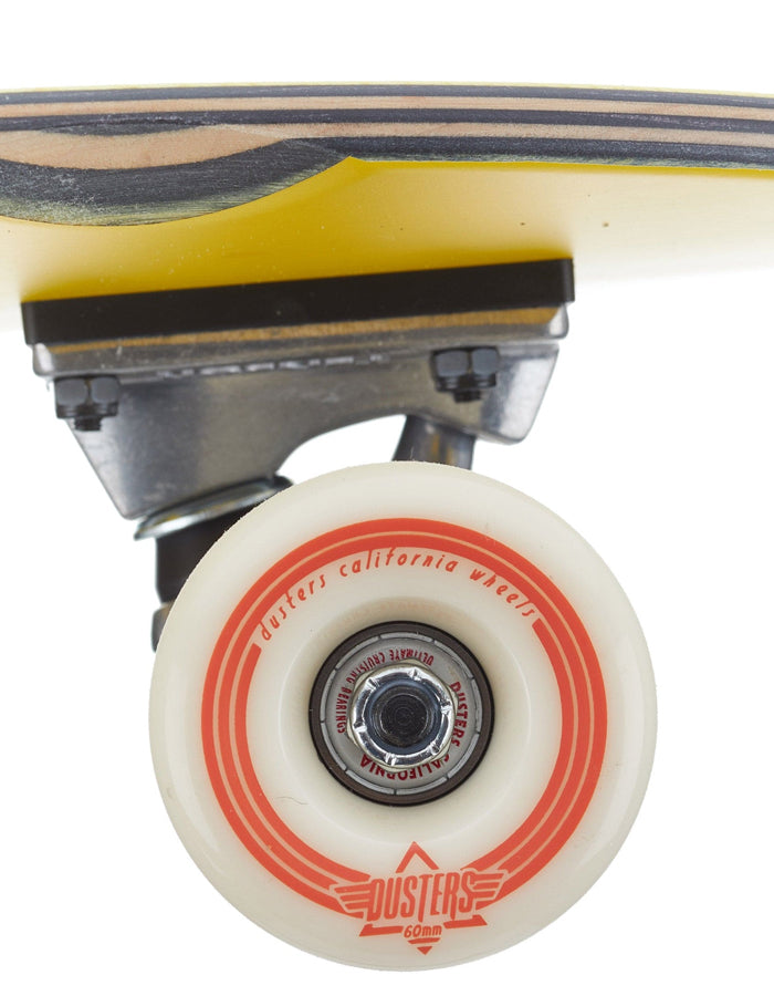DUSTERS SKATEBOARDS COBRA YELLOW CRUISER 29.5"
