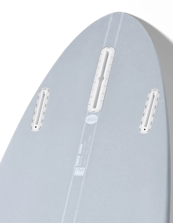 HAYDENSHAPES MID LENGTH GLIDER PU FUTURES 2+1 BLUE TILE