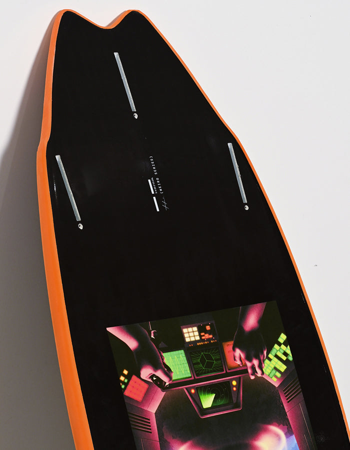 HAYDENSHAPES WEIRD WAVES DYLAN GRAVES FOAMY BLACK FUTURES