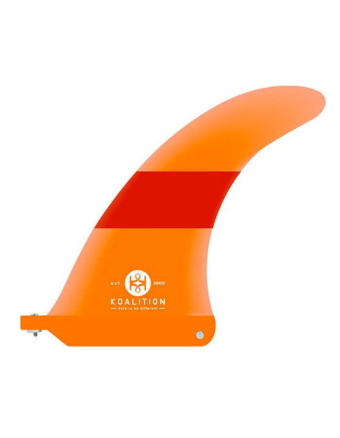 KOALITION 7.0" SINGLE FIN CALIFORNIA CLASSIC STRIPE ORANGE