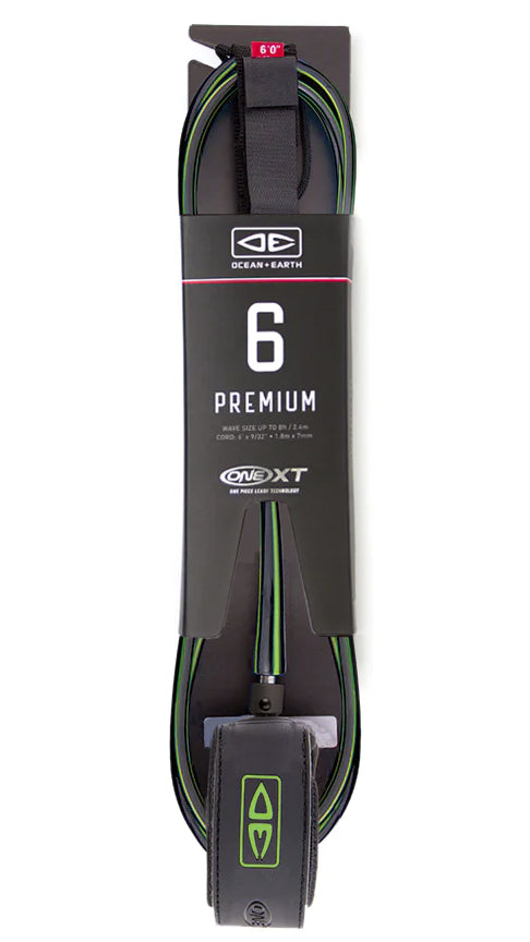 OCEAN & EARTH LEASH 6'0" ONE XT PREMIUM