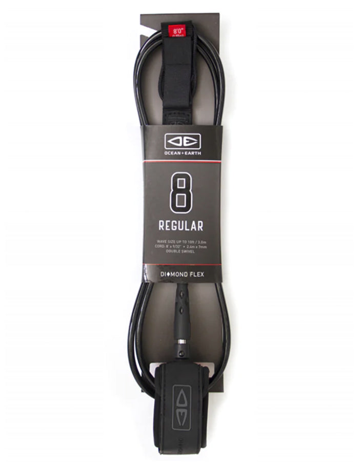 OCEAN & HEART REGULAR LONGBOARD 9'0"BLACK LEASH