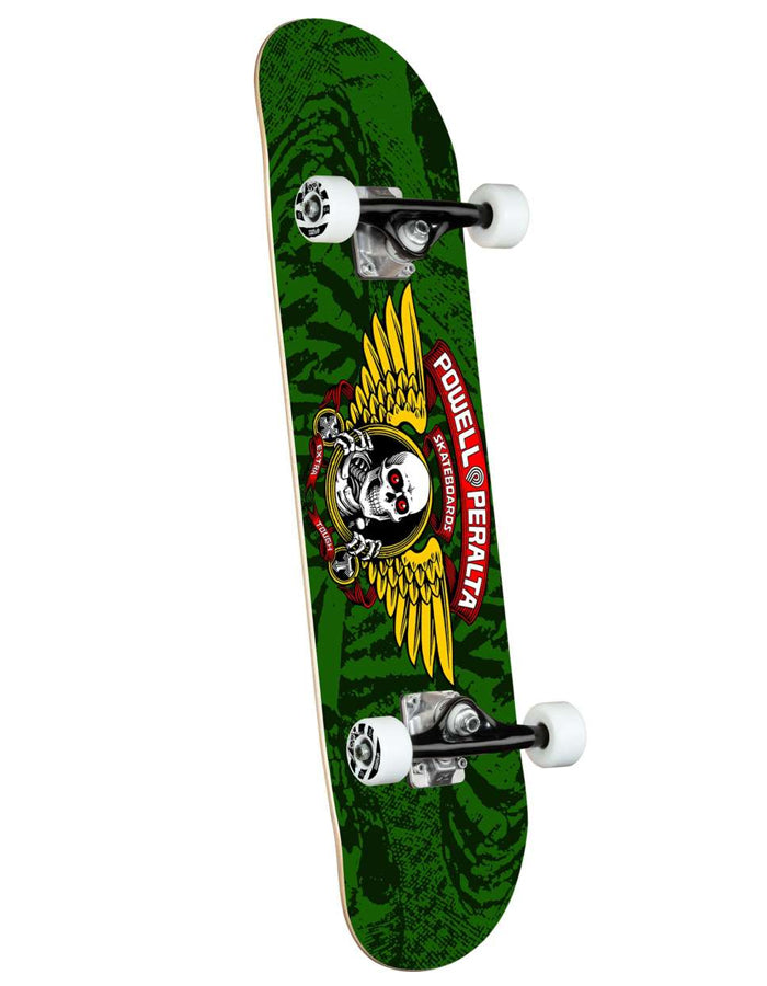 POWELL PERALTA 8" WINGED RIPPER BIRCH SKATE COMPLETE GREEN