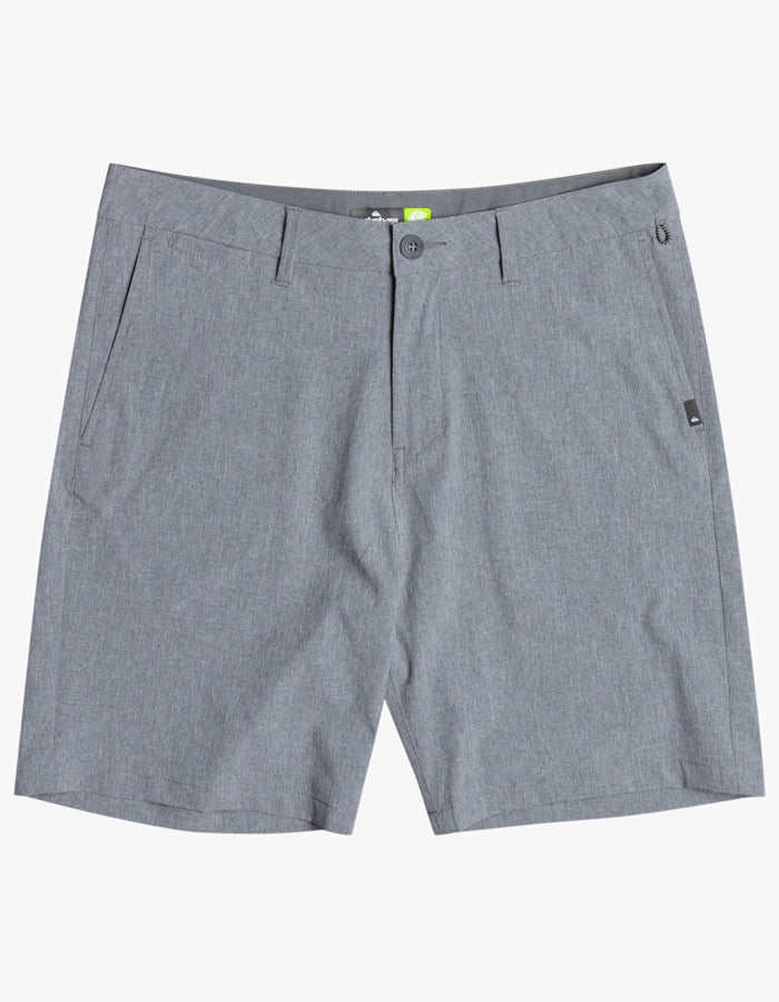 QUIKSILVER WALKSHORT UNION HEATHER AMPHIBIAN 19"