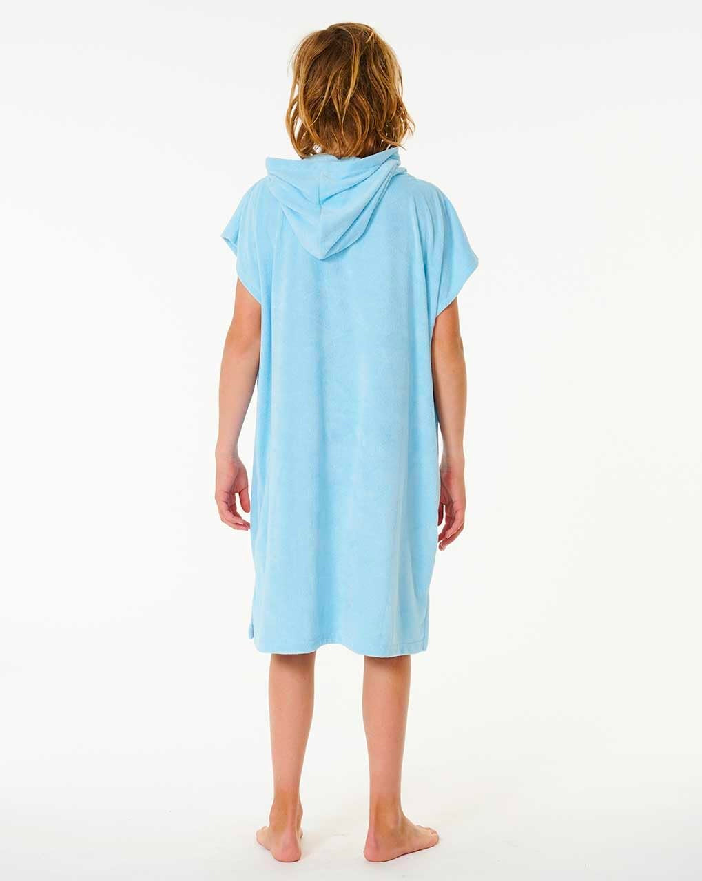 RIP CURL BRAND HOODED TOWEL BOYS 8-16 YEARS COOL BLUE