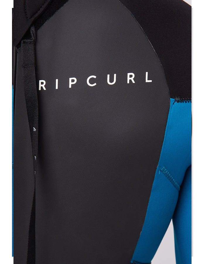 RIP CURL OMEGA 4/3 BACK ZIP WETSUIT BLUE