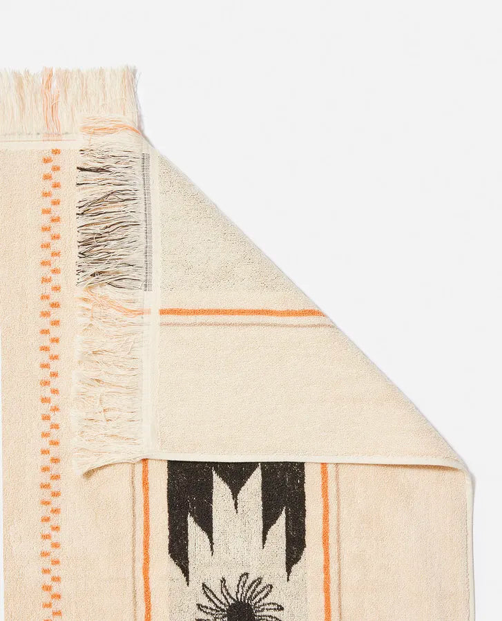 RIP CURL SEARCHER TOWEL WASHED BLACK