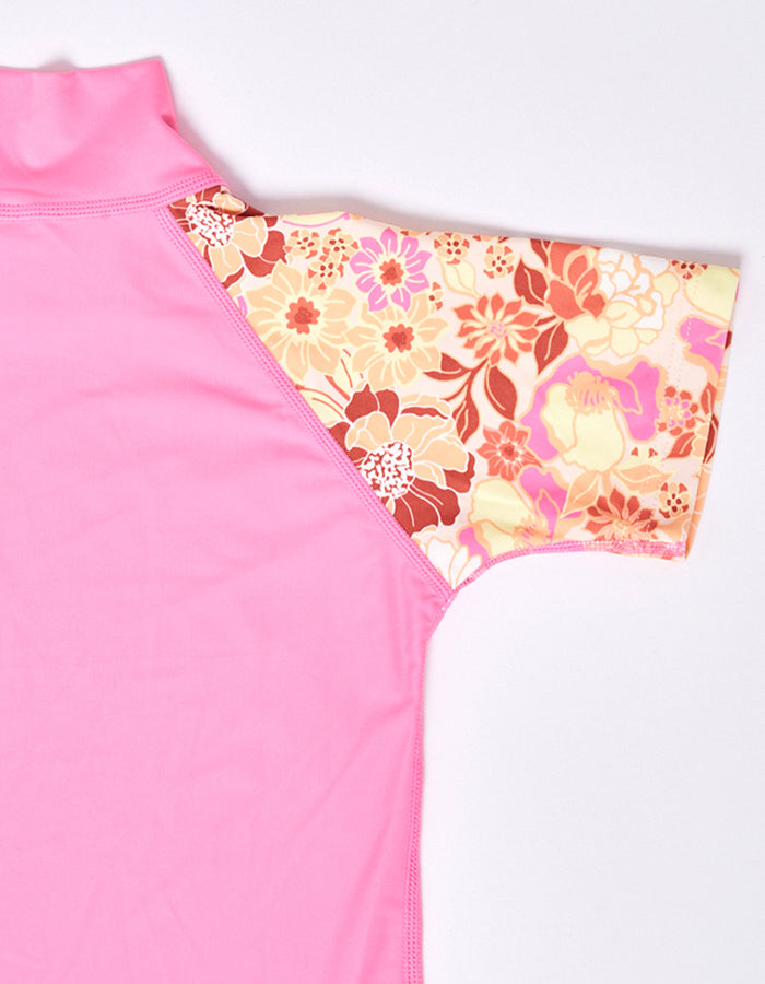 RIP CURL GIRLS 0-6 SHORT SLEEVE UUV50+ TEE
