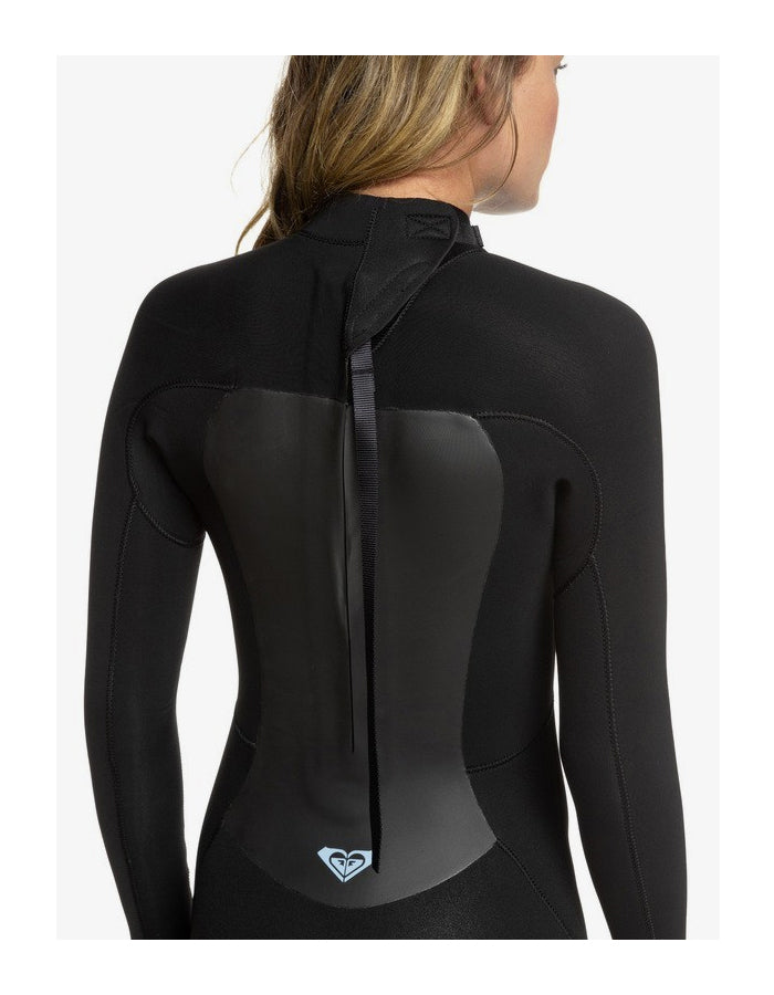 ROXY 4/3 PROLOGUE BACK ZIP WETSUIT FOR WOMEN BLACK