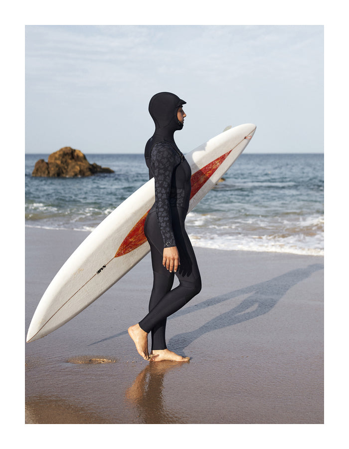 ROXY 5/4/3 SWELL SERIES HOODED CHEST ZIP