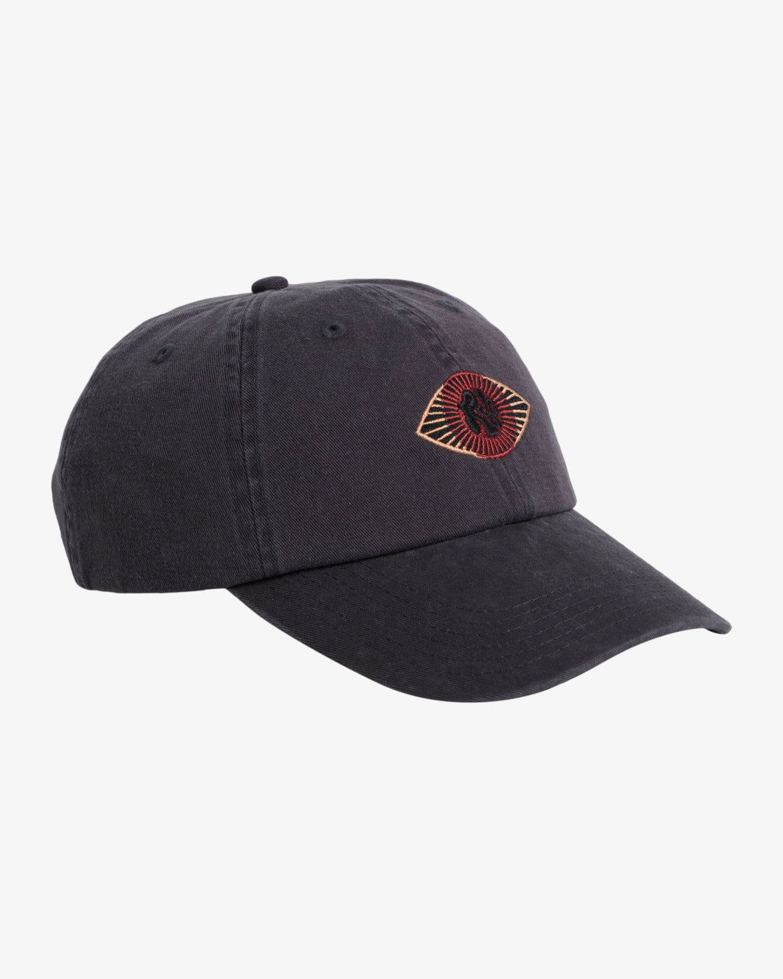 RVCA MENS JUPITER CAP WASHED BLACK