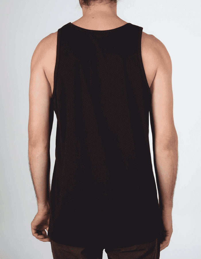 SALTY CREW BARE BONES TANK TOP BLACK