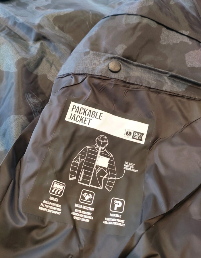 SALTY CREW BARRIER 2.0 JACKET BLACK