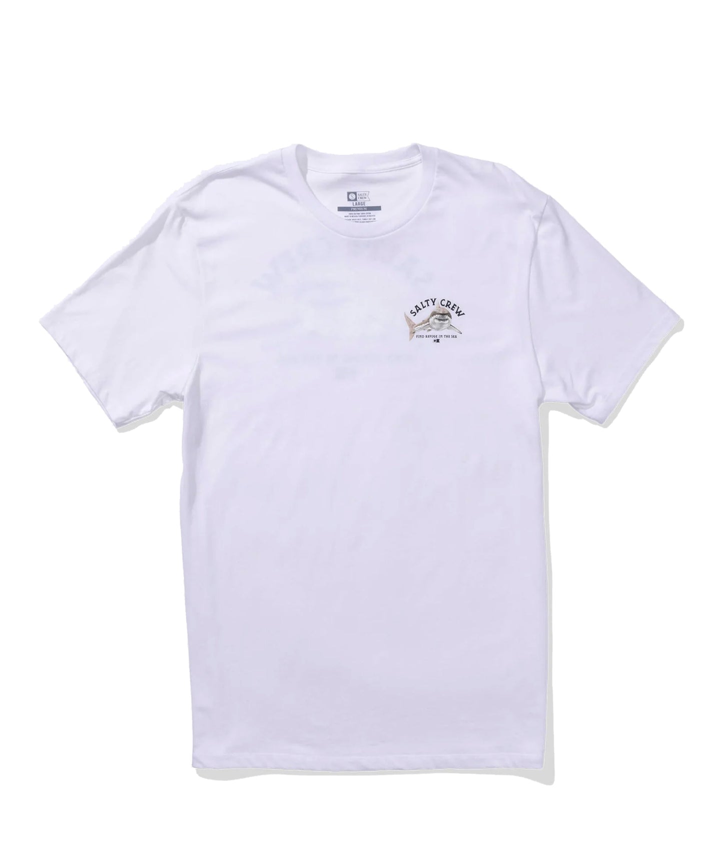 SALTY CREW LURKING TEE BOYS WHITE