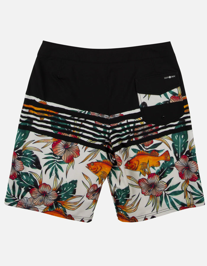 SALTY CREW RIPPLE OFF WHITE BOARDSHORTS 20"