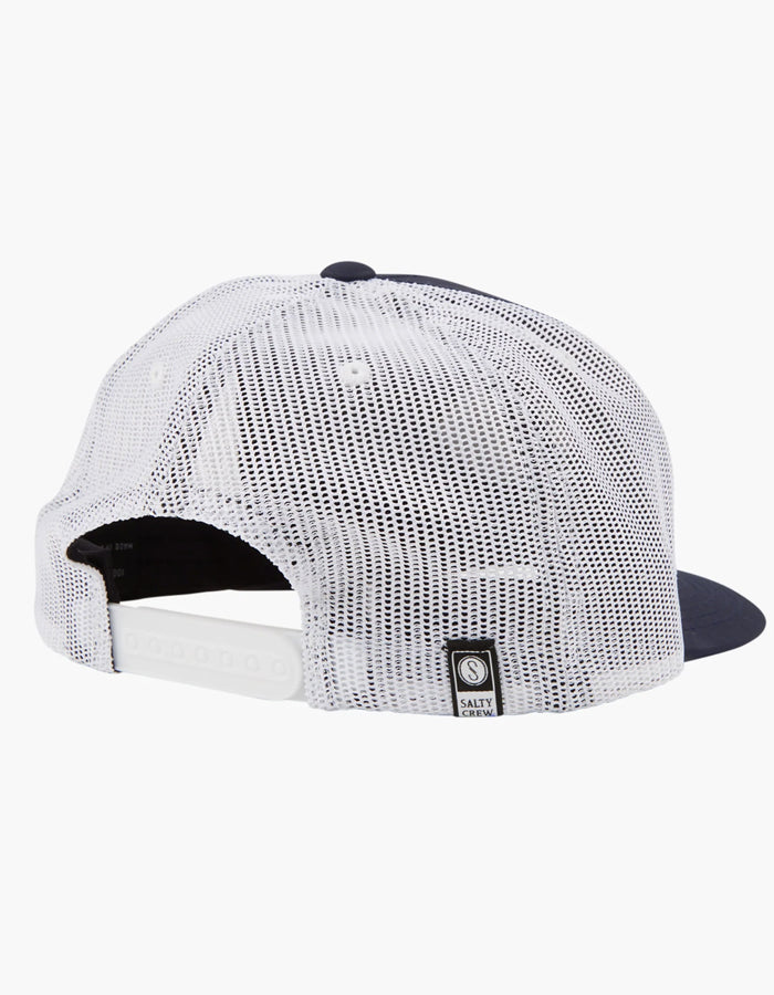 SALTY CREW SEALINE RETRO TRUCKER WHITE NAVY