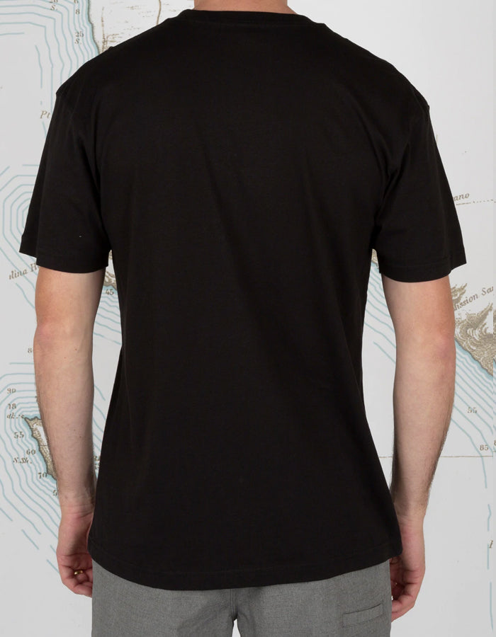 SALTY CREW STAY GLASSY T-SHIRT BLACK