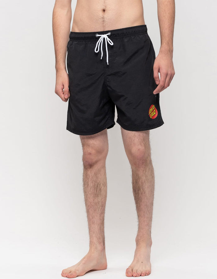 SANTA CRUZ CLASSIC DOT SWIM SHORT 17" BLACK