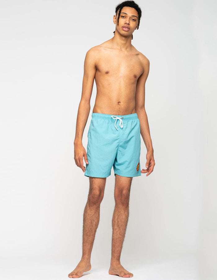 SANTA CRUZ CLASSIC DOT SWIM SHORT 17" TURQUOISE