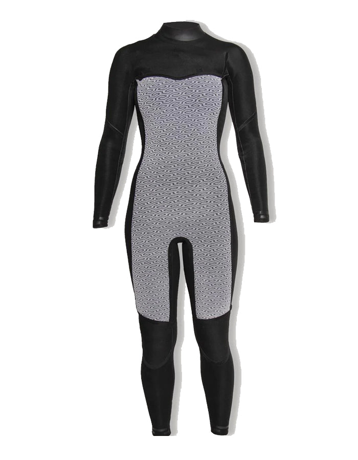 SISSTREVOLUTION SEVEN SEAS YOUTH 3/2 CHEST FULL WETSUIT BLACK