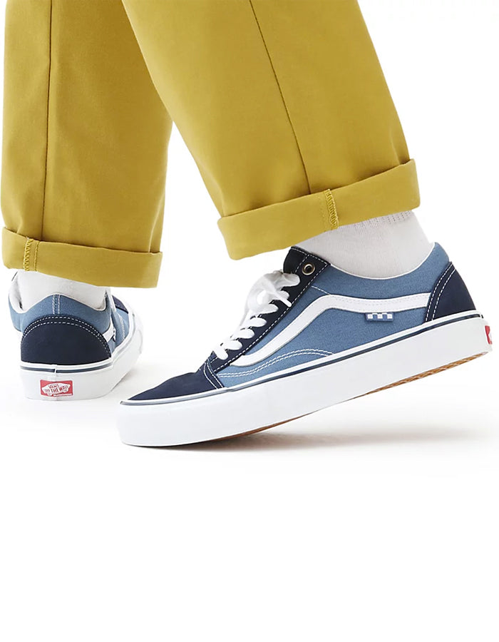VANS SKATE OLD SKOOL SHOES BLUE NAVY