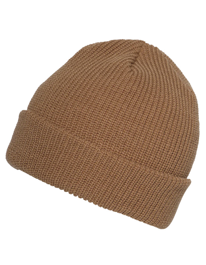 VOLCOM FULL STONE BEANIE DARK BROWN