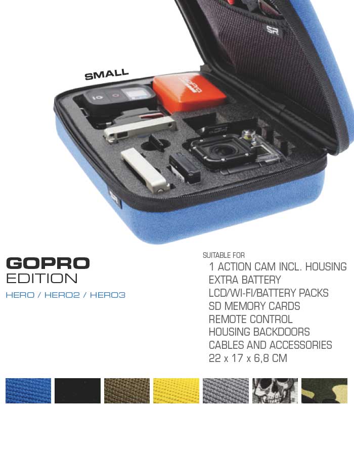  SP POV CASE SMALL GOPRO 3.0 - BLACK