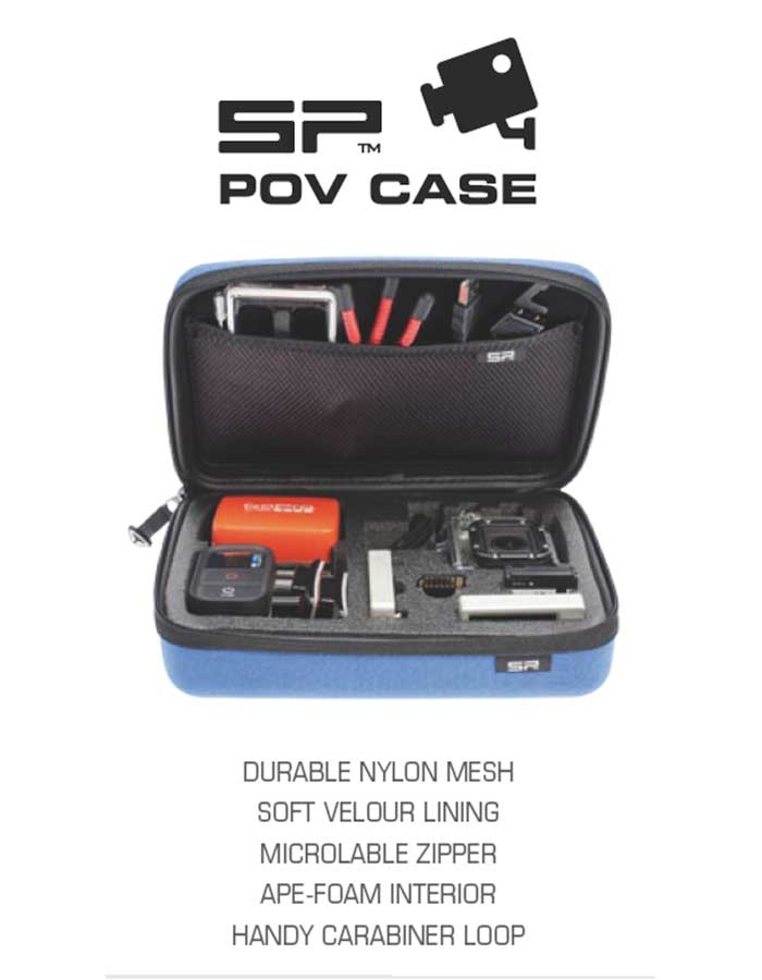  SP POV CASE SMALL GOPRO 3.0 - BLACK