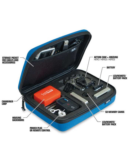  SP POV CASE SMALL FOR GOPRO 3.0 - BLUE
