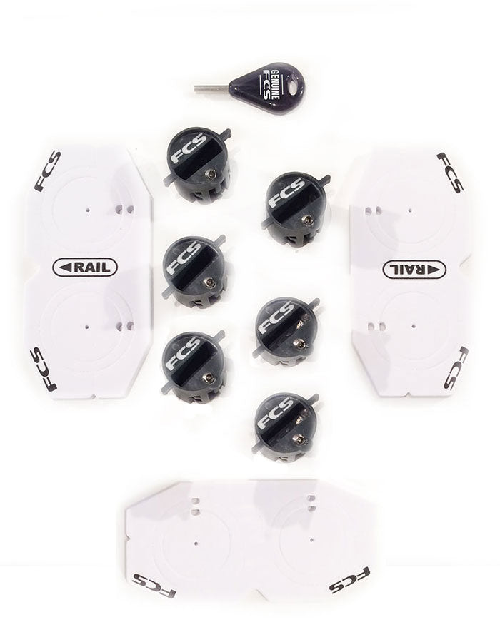  FCS PRODUCTION PLUG SET X2 TRI FINS THRUSTER