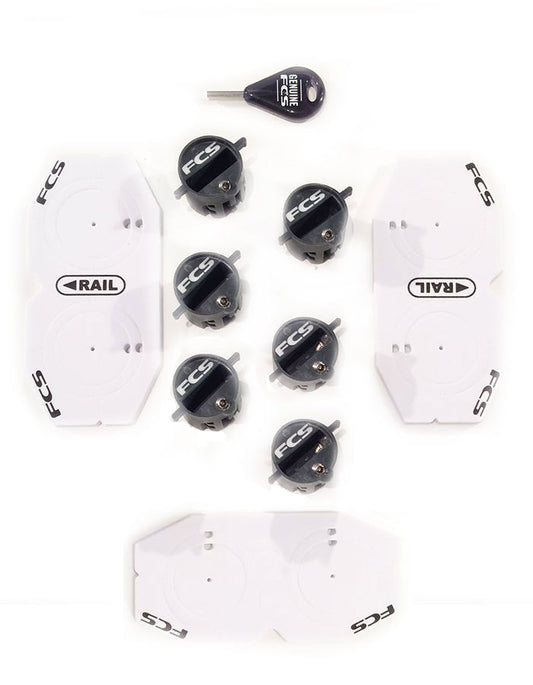  FCS PRODUCTION PLUG SET X2 TRI FINS THRUSTER