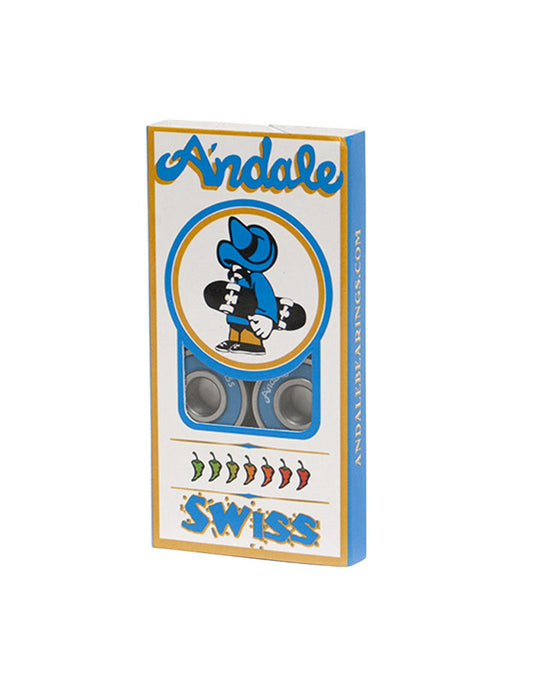  ANDALE' ABEC SWISS BLUE BEARINGS