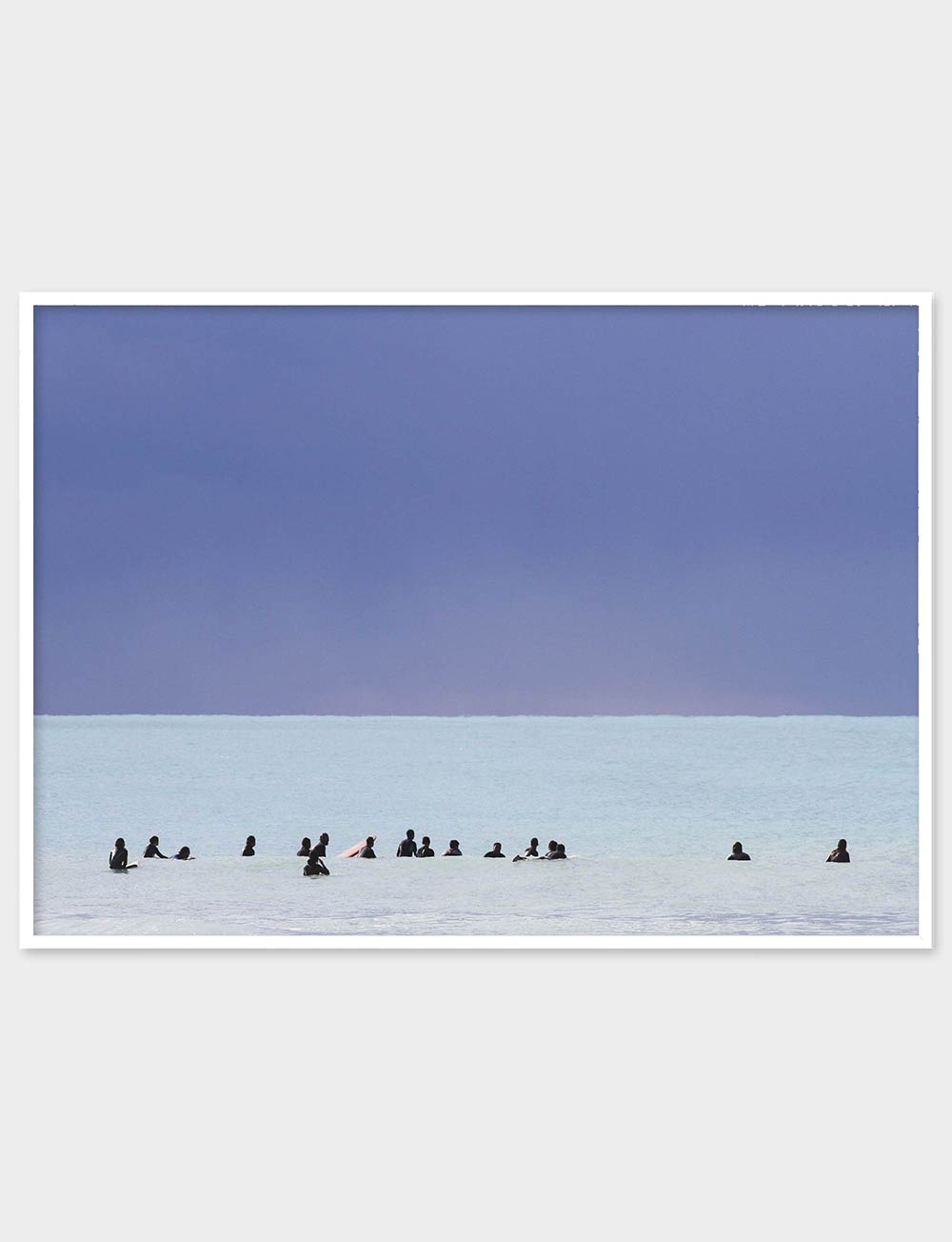  WAITING FOR THE SET SURF PHOTO PRINT