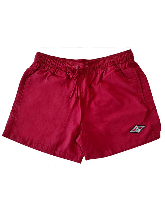  BEAR SURFBOARDS VOLLEY SHORTS SCARLET SAGE