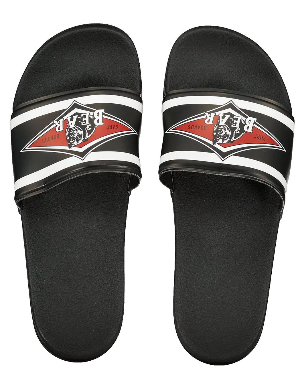  BEAR SURFBOARDS SANDALS FASCIA BLACK