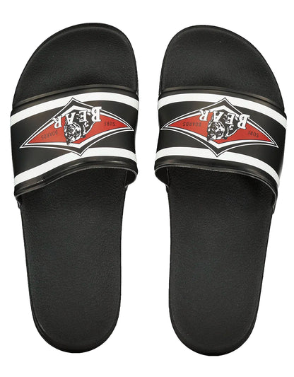  BEAR SURFBOARDS SANDALS FASCIA BLACK