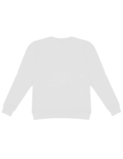  BEAR SURFBOARDS FLEECE CREWNECK BIG LOGO OPTICAL WHITE