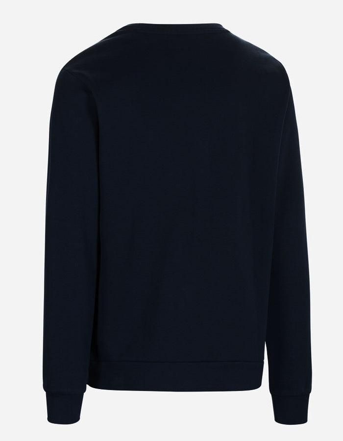  BEAR SURFBOARDS SMALL LOGO FLEECE CREW NECK SKY CAPTAIN