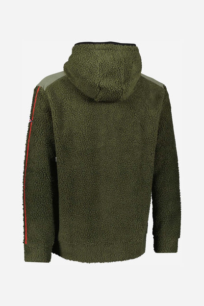  BEAR SURFBOARDS FURRY HOODIE FULL ZIP BEETLE