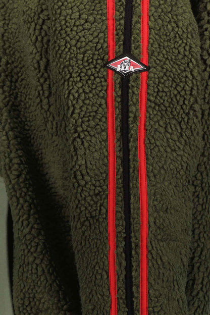  BEAR SURFBOARDS FURRY HOODIE FULL ZIP BEETLE